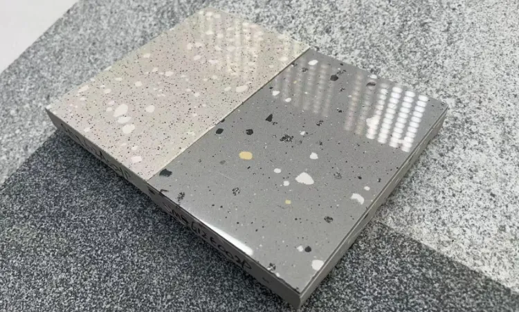 Beyond Aesthetics: Varför är porslinsterrazzoplattor ett perfekt substitut för traditionell naturlig terrazzo?